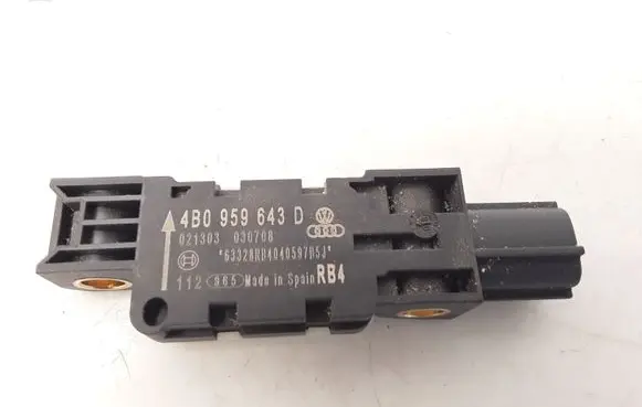 Audi A3 S3 A3 Sportback 8P Airbag deployment crash/impact sensor 4B0959643D 4B0959643