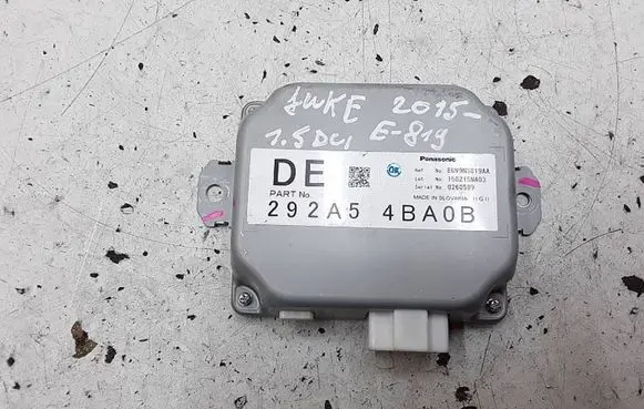 Nissan Juke I F15 Camera control unit module 292A54BA0B