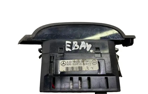 Mercedes-Benz CL C215 Parking PDC sensor display screen A00154202237241 A0015420223 02W11