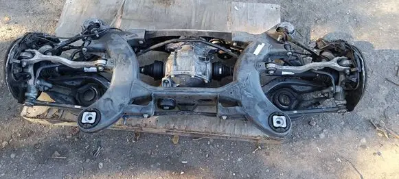 Mercedes-Benz E W214 Rear axle beam with reductor A2143501906 A2063509203 A2143506305