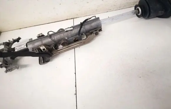 Steering wheel axle