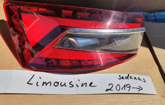 Skoda Superb B8 (3V) Rear/tail lights 3V5945207B 3V5945207C