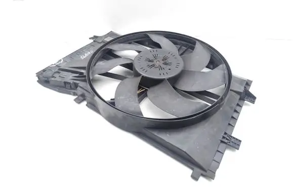 Mercedes-Benz SLK R171 Radiator cooling fan shroud 3137229007 0130706806 1137328108