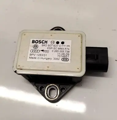 Audi A5 8T 8F ESP acceleration yaw rate sensor 8K0907637C 0265005738