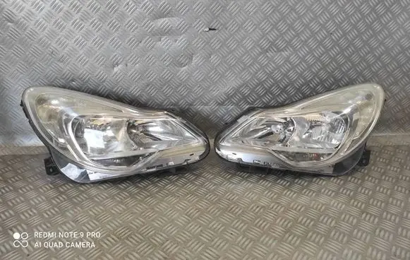 Opel Corsa D Headlight/headlamp 13295017 13295018