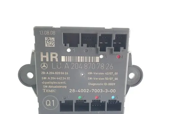 Mercedes-Benz C W204 Door control unit/module A2048707826