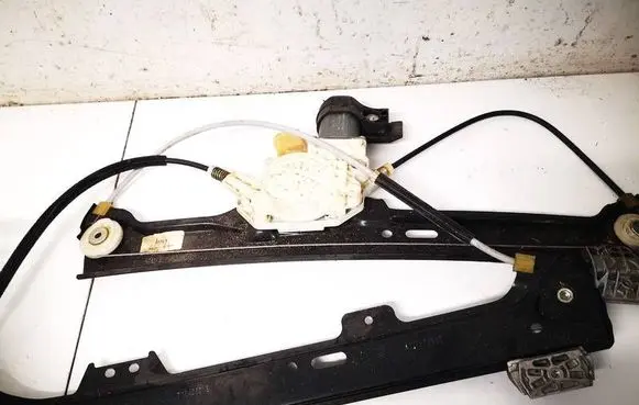 BMW 5 E60 E61 Sliding door window regulator with motor 7184741S 7184383
