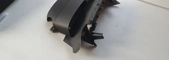 Steering wheel column trim