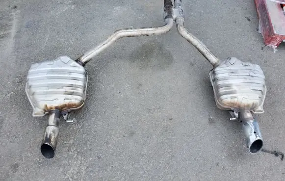 Audi A8 S8 D4 4H Muffler/silencer 4H0253612C 4H0253611C