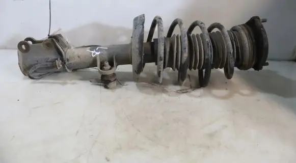 Front shock absorber with coil spring