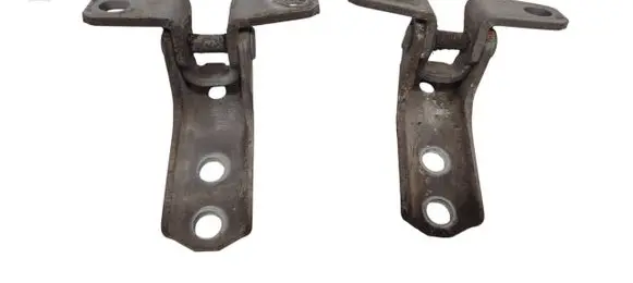Front door hinge set