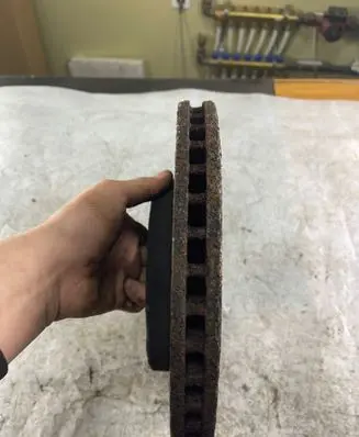 Jeep Grand Cherokee (WK) Front brake disc