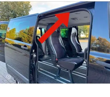 Ford Transit Custom Sliding door rubber seal