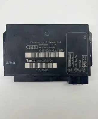 Audi A4 S4 B7 8E 8H Comfort/convenience module 8E0959433BM 00002731C4 01509285