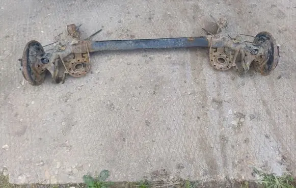 Rear axle beam