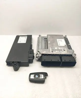 BMW 5 E60 E61 Engine ECU kit and lock set 7806976 7806926 6943835