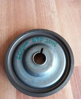 Dacia Logan II Crankshaft pulley 123831777R
