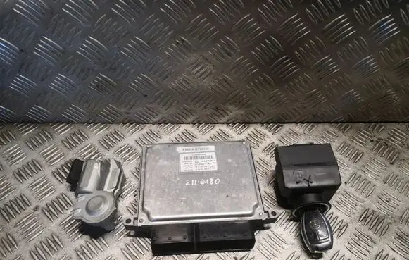 Mercedes-Benz E W211 Engine ECU kit and lock set 2115452308 0355457732
