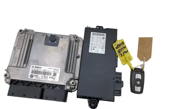 BMW 3 E90 E91 Engine ECU kit and lock set DDE8512043 0281017517 8512043