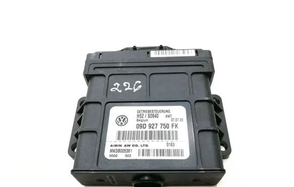 Audi Q7 4L Gearbox control unit/module 09D927750FK H52S0940 MKDB005381