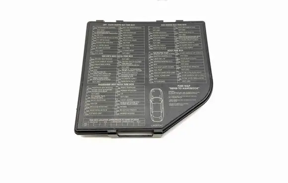 Jaguar XK8 - XKR Fuse box cover GJA3892