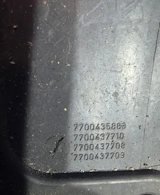 Renault Scenic RX Fuel tank cap 7700435883