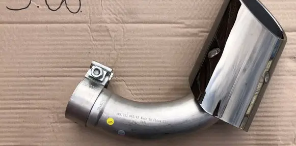 Audi Q7 4M Rear muffler/silencer tail pipe 4MN253682AB