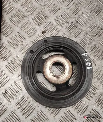 Peugeot 308 Crankshaft pulley 9654961080j