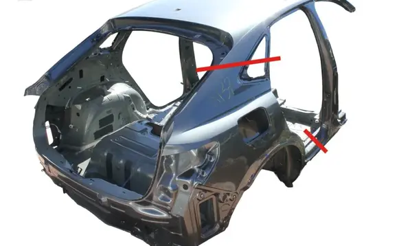 Audi Q3 F3 Rear quarter panel 