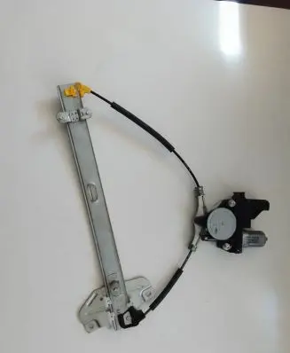 Front window lifting mechanism without motor