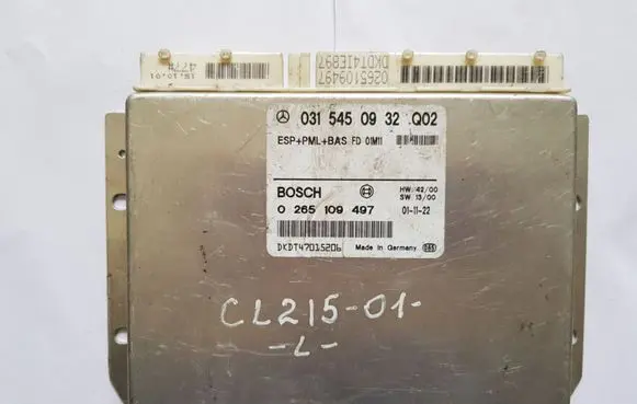 Mercedes-Benz CL C215 ASC control unit/module 0315450932 A0315450932 0265109497