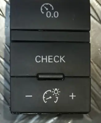Panel lighting control switch