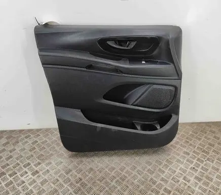 Front door card panel trim