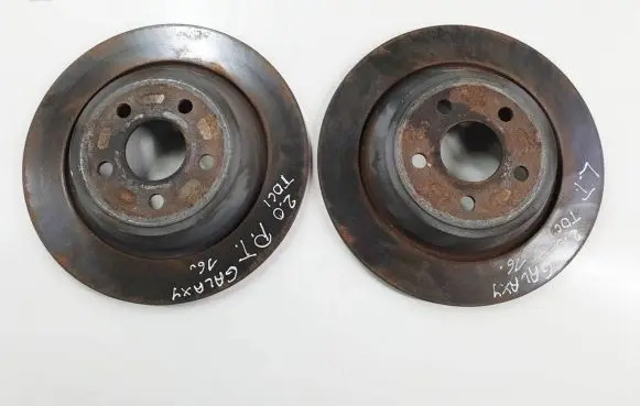Rear brake disc