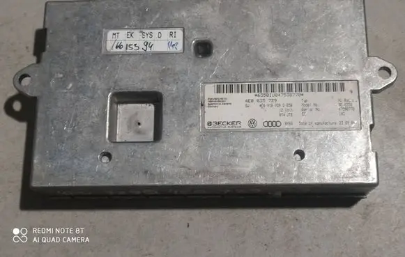 Audi A6 S6 C6 4F MMI control unit 4F0910729Q 4E0035729