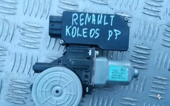 Renault Koleos I Front door electric window regulator 80750JY40A MR07085 71023