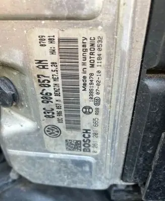 Skoda Roomster (5J) Engine control unit/module ECU 03C906057AN 03C906057M 0261201665