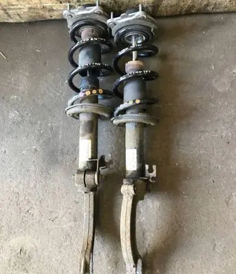 Audi A7 S7 4G Front shock absorber with coil spring 4G8031F
