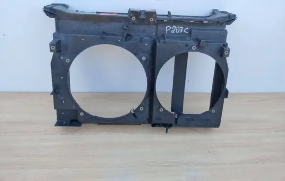 Citroen C8 Radiator cooling fan shroud 1484092080