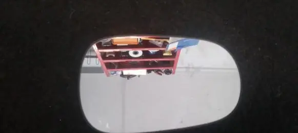 Renault Clio I Wing mirror glass e10117425 7701040253