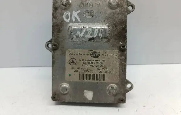 Mercedes-Benz E W211 Headlight ballast module Xenon A0028202426 5DF00827900 0028202426