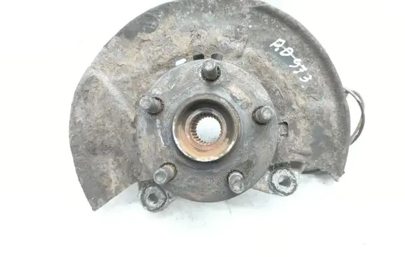 Front wheel hub spindle knuckle