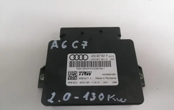 Audi A6 S6 C7 4G Hand brake control module 4H0907801F