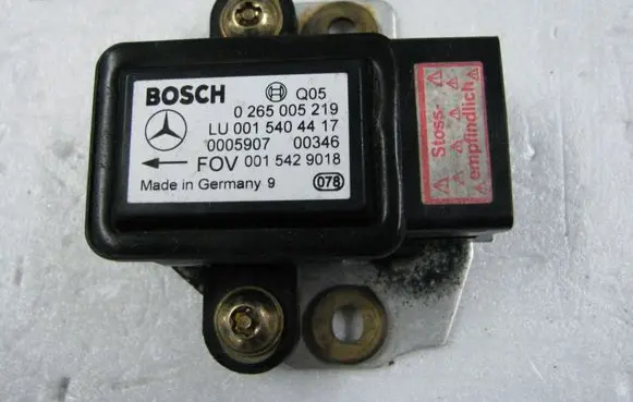 Mercedes-Benz A W168 ESP acceleration yaw rate sensor 0265005219