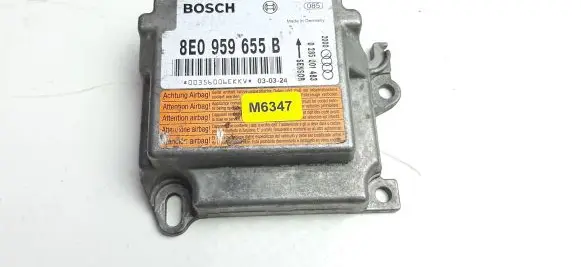 Audi A4 S4 B6 8E 8H Airbag control unit/module 8E0959655B M6347