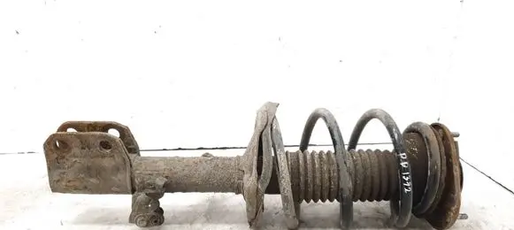 Front shock absorber with coil spring