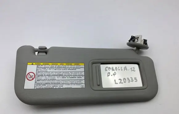 Toyota Corolla E140 E150 Sun visor
