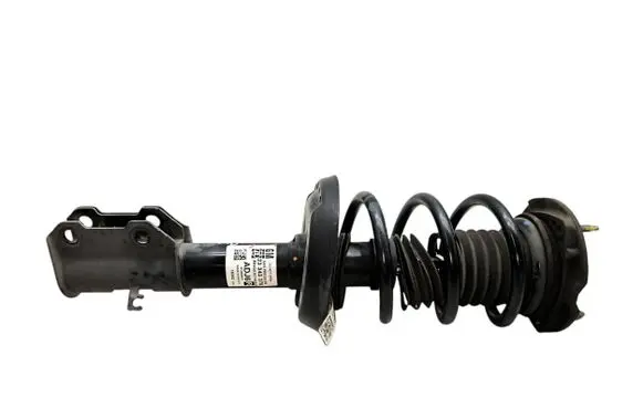 Front shock absorber with coil spring