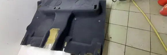 Volkswagen Touareg II Rear floor carpet liner 7P6863367AE