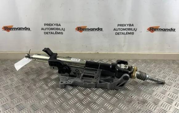 Steering wheel axle set